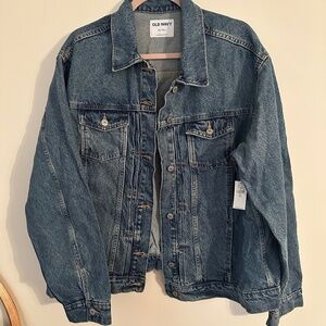 NWT OLD NAVY DENIM JACKET XXL TALL